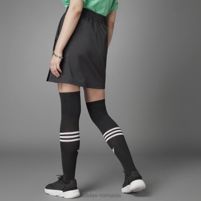Adidas întotdeauna originală fustă neagră cu nasturi snap femei negru 2JBN10484