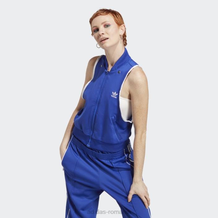 Adidas întotdeauna original sst jachetă albastru elegant femei albastru 2JBN2418