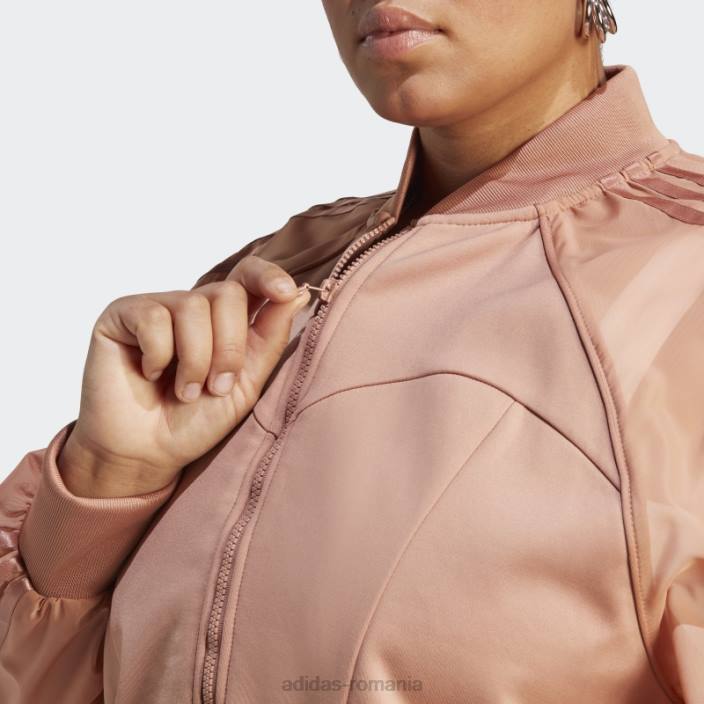 Adidas întotdeauna original super girl track top (plus size) argilă femei lut 2JBN10184