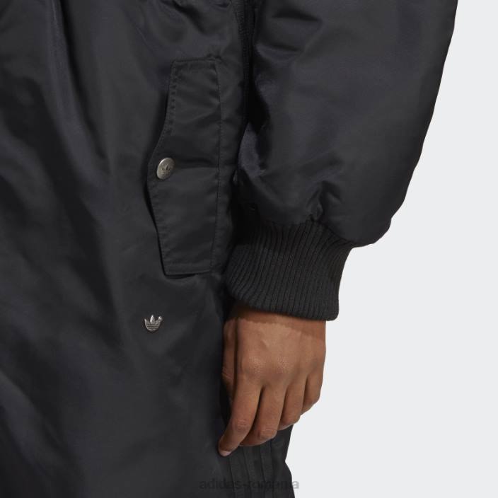 Adidas palton santiago versiune negru albastru femei negru 2JBN17140