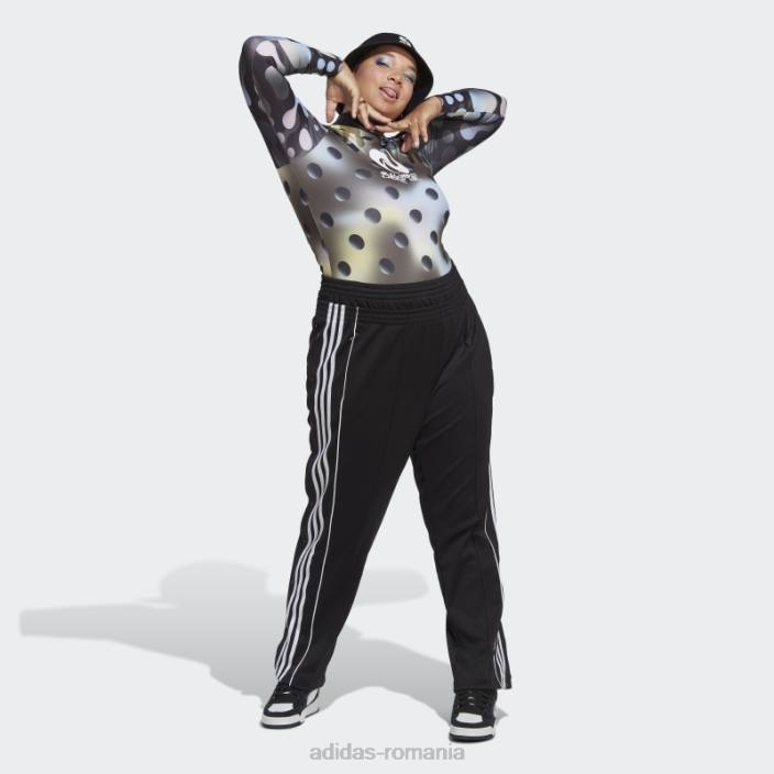 Adidas pantaloni adibreak negri intotdeauna originali (plus marime) adidas femei negru 2JBN17127