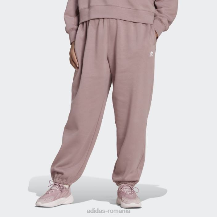 Adidas pantaloni adicolor essentials (plus size) mov adidas femei Violet 2JBN9960