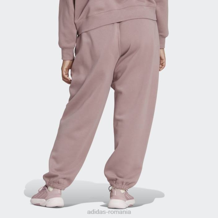 Adidas pantaloni adicolor essentials (plus size) mov adidas femei Violet 2JBN9960