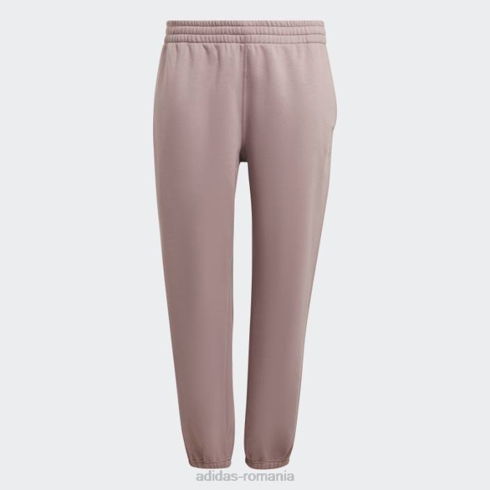 Adidas pantaloni adicolor essentials (plus size) mov adidas femei Violet 2JBN9960