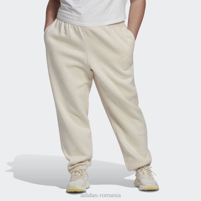 Adidas pantaloni albi adicolor essentials (plus size) adidas femei alb 2JBN10125