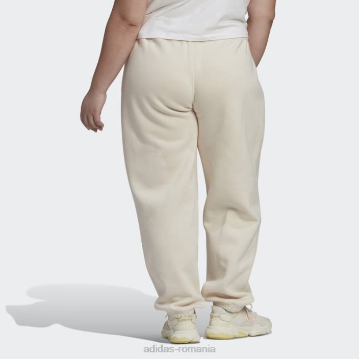Adidas pantaloni albi adicolor essentials (plus size) adidas femei alb 2JBN10125