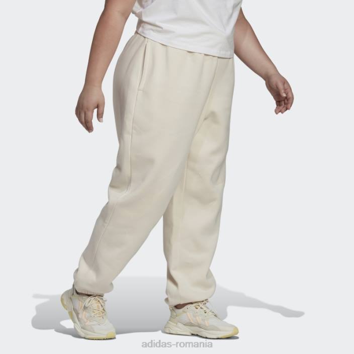 Adidas pantaloni albi adicolor essentials (plus size) adidas femei alb 2JBN10125