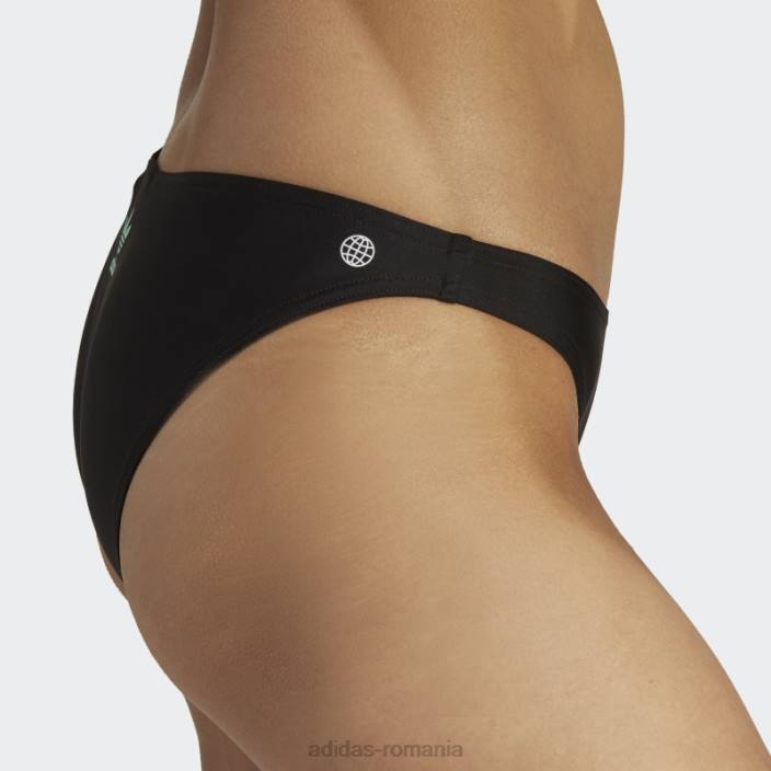 Adidas pantaloni de bikini negri originali Coney Island cool femei zori negru/albastru 2JBN17476