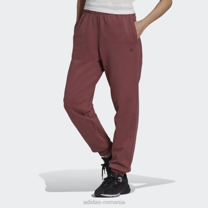Adidas pantaloni de jogging adicolor burgundy femei Burgundia 2JBN17579