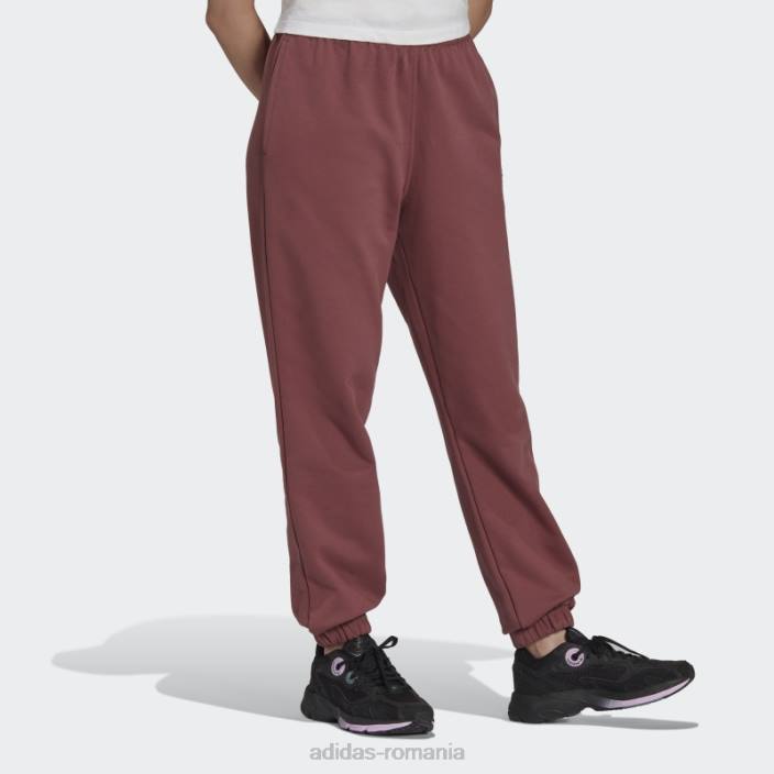 Adidas pantaloni de jogging adicolor burgundy femei Burgundia 2JBN17579