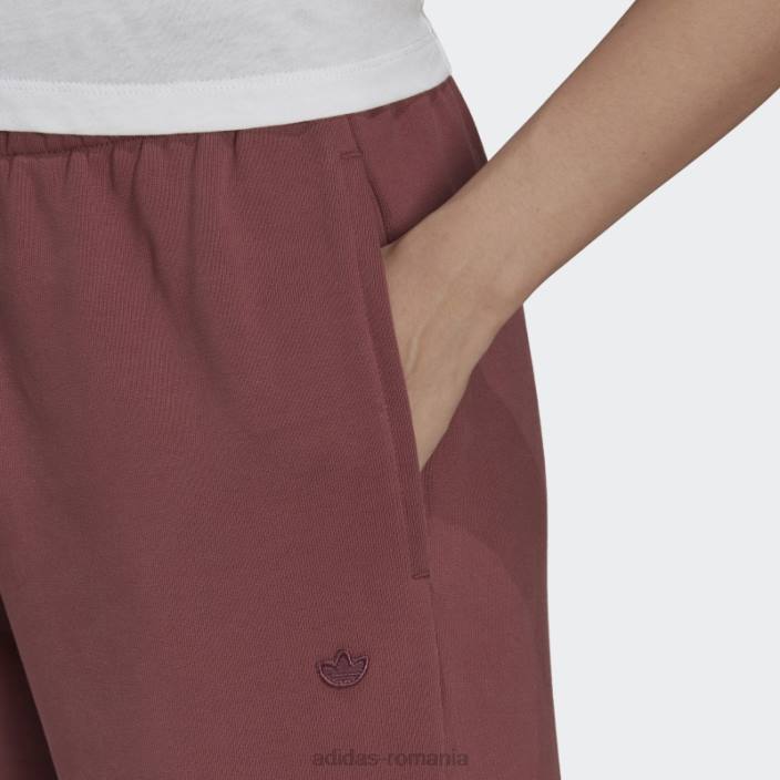 Adidas pantaloni de jogging adicolor burgundy femei Burgundia 2JBN17579