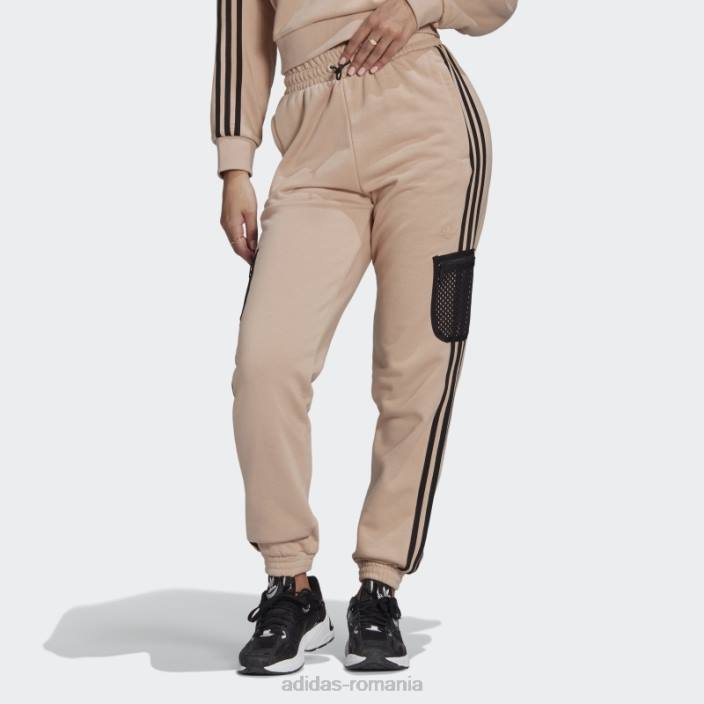 Adidas pantaloni de jogging adidas cu manșete perle femei perlă de frasin 2JBN17547
