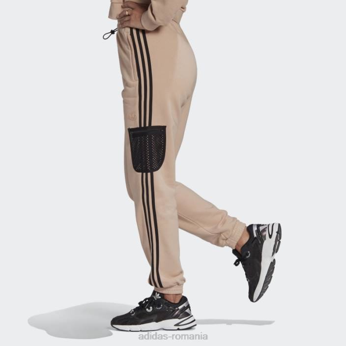 Adidas pantaloni de jogging adidas cu manșete perle femei perlă de frasin 2JBN17547