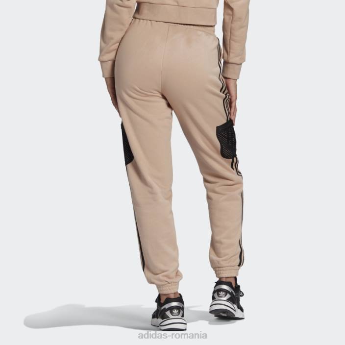 Adidas pantaloni de jogging adidas cu manșete perle femei perlă de frasin 2JBN17547