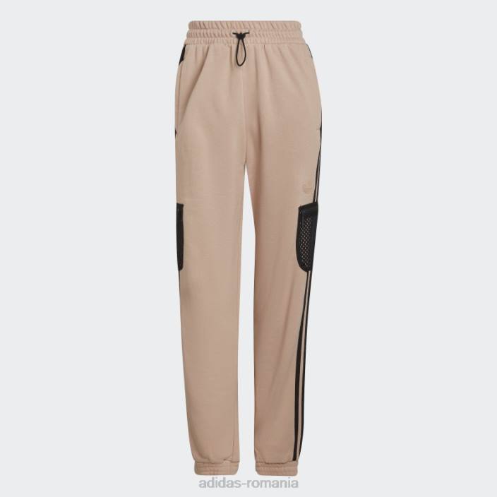 Adidas pantaloni de jogging adidas cu manșete perle femei perlă de frasin 2JBN17547