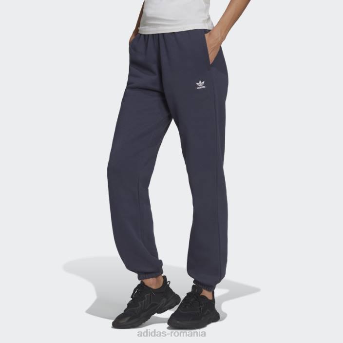 Adidas pantaloni de jogging din fleece adicolor essentials bleumarin femei marina 2JBN10105