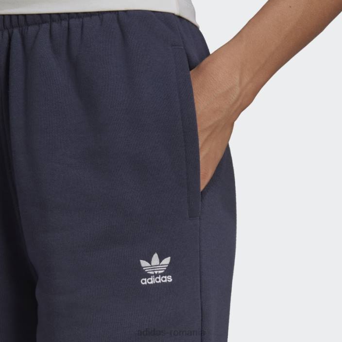 Adidas pantaloni de jogging din fleece adicolor essentials bleumarin femei marina 2JBN10105