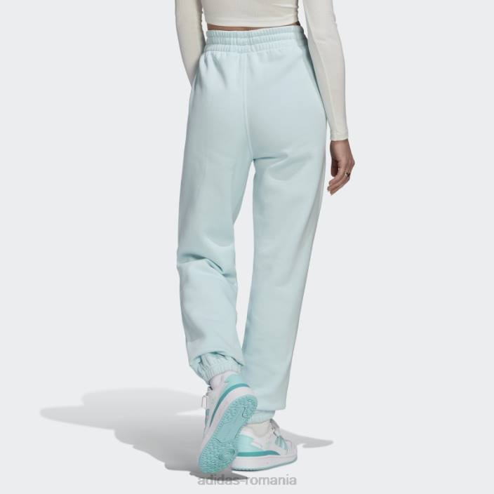 Adidas pantaloni de jogging fleece adicolor essentials albastri femei albastru 2JBN10295