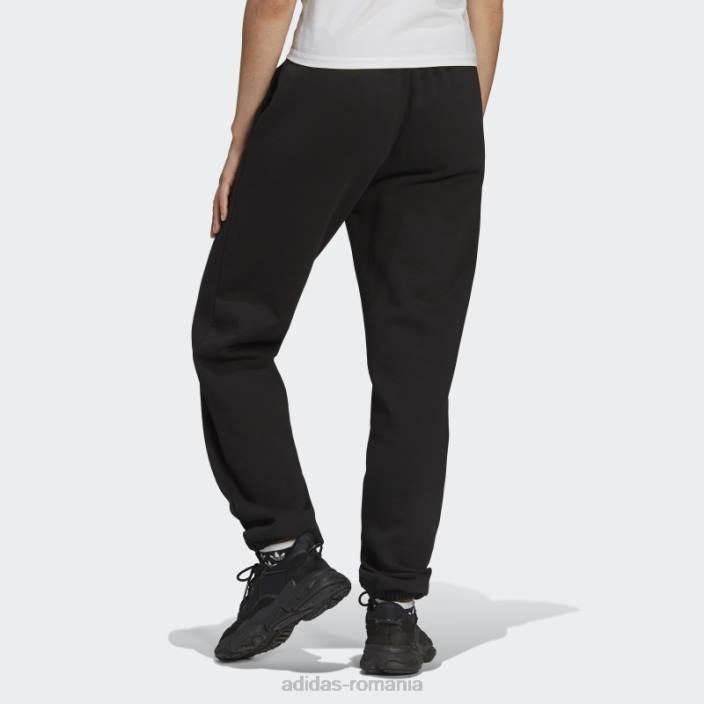 Adidas pantaloni de jogging fleece adicolor essentials negri femei negru 2JBN2816
