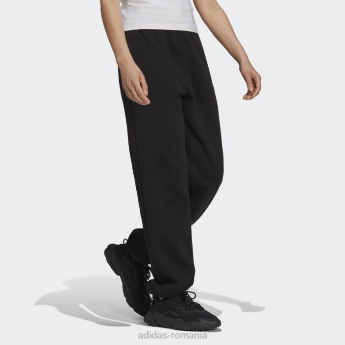 Adidas pantaloni de jogging fleece adicolor essentials negri femei negru 2JBN2816