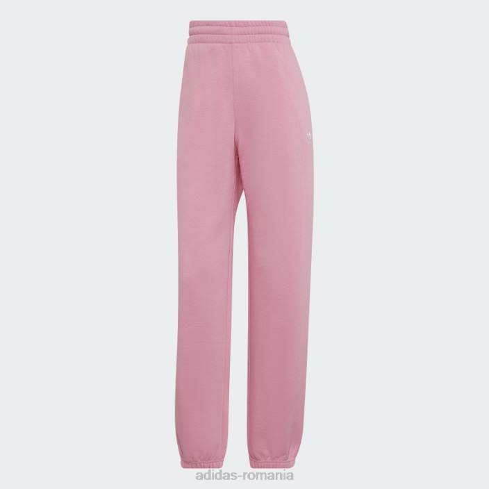 Adidas pantaloni de jogging fleece adicolor essentials roz femei roz 2JBN2971