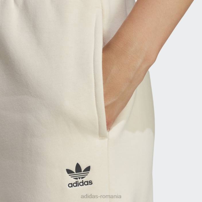 Adidas pantaloni de jogging fleece essentials albi adidas femei alb 2JBN16554