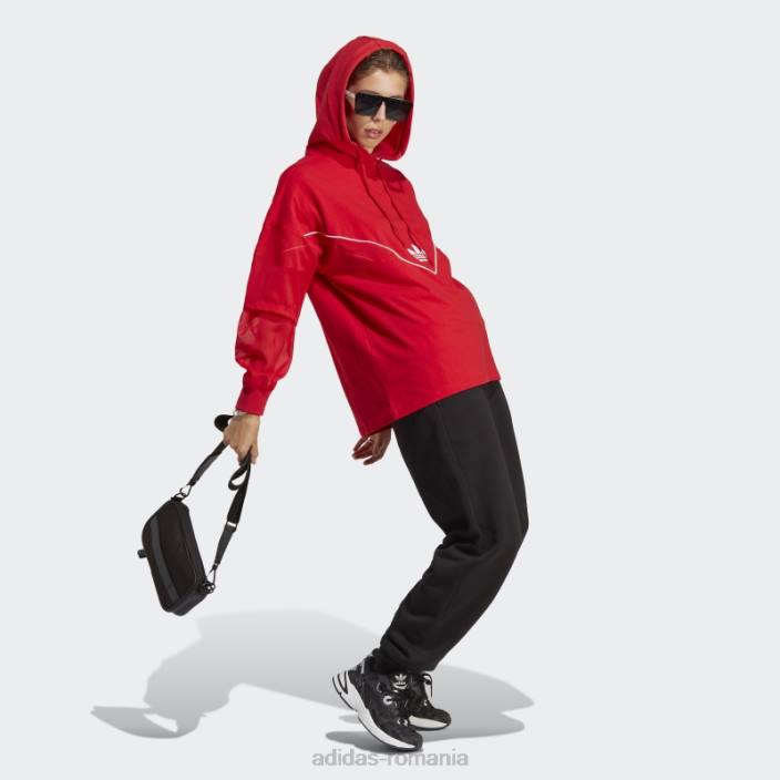 Adidas pantaloni de jogging fleece essentials negri femei negru 2JBN8852