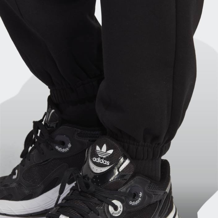 Adidas pantaloni de jogging fleece essentials negri femei negru 2JBN8852