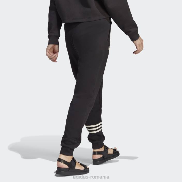 Adidas pantaloni de jogging negri adicolor neuclassics femei negru 2JBN2255