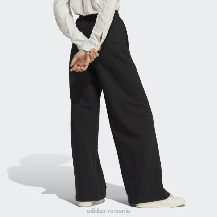 Adidas pantaloni de jogging pintuck premium essentials negri femei negru 2JBN16423