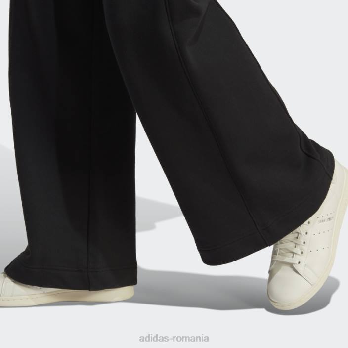 Adidas pantaloni de jogging pintuck premium essentials negri femei negru 2JBN16423