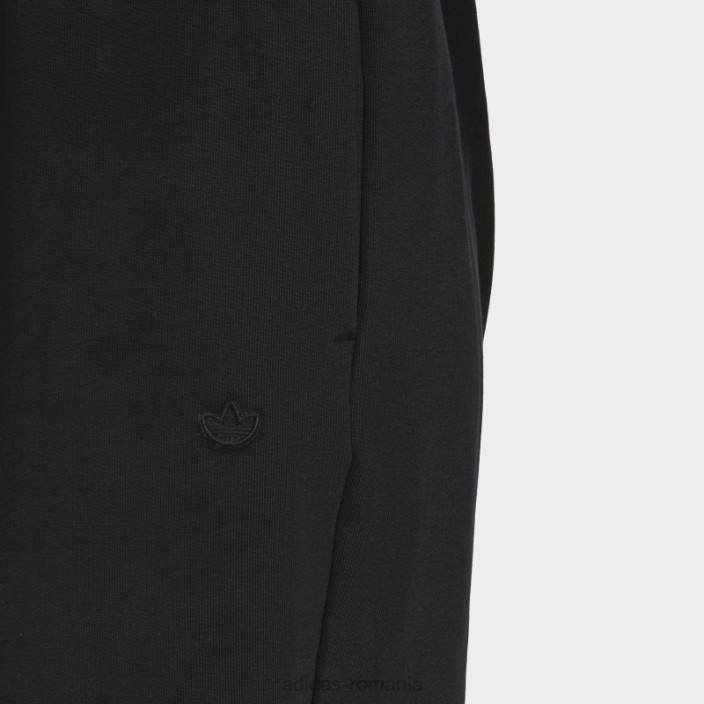 Adidas pantaloni de jogging relaxati adicolor contempo negri femei negru 2JBN10657