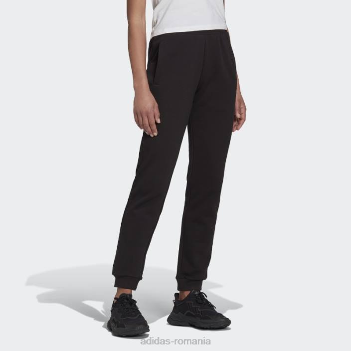 Adidas pantaloni de jogging slim adicolor essentials negri adidas femei negru 2JBN17526