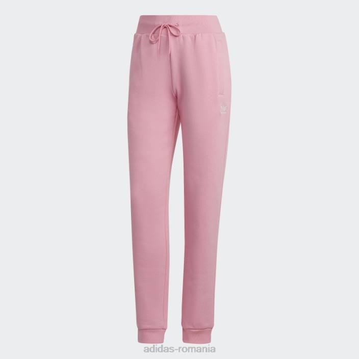 Adidas pantaloni de jogging subțiri din lână adicolor essentials roz adidas femei roz 2JBN9321