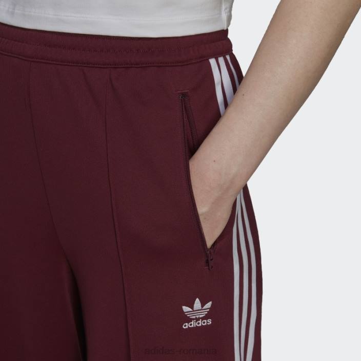 Adidas pantaloni de sport adicolor classics crimson femei purpuriu 2JBN3139