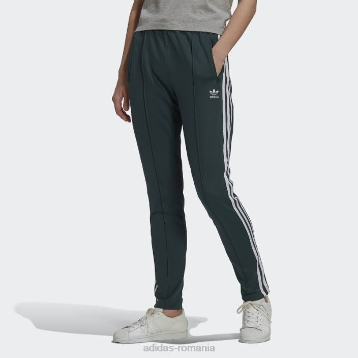Adidas pantaloni de sport primeblue sst verde mineral fashion femei verde mineral 2JBN10202