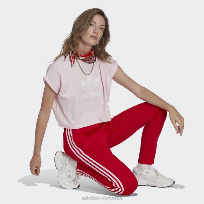 Adidas pantaloni de sport stacojiu adicolor sst femei stacojiu 2JBN9503