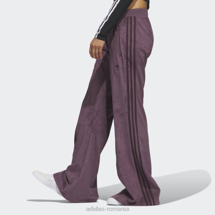 Adidas pantaloni de trening adicolor clasici din piele intoarsa adidas femei maro 2JBN17505