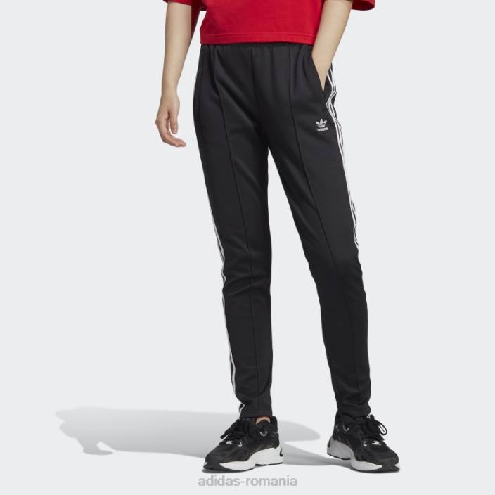 Adidas pantaloni de trening adicolor sst negru adidas femei negru 2JBN16440