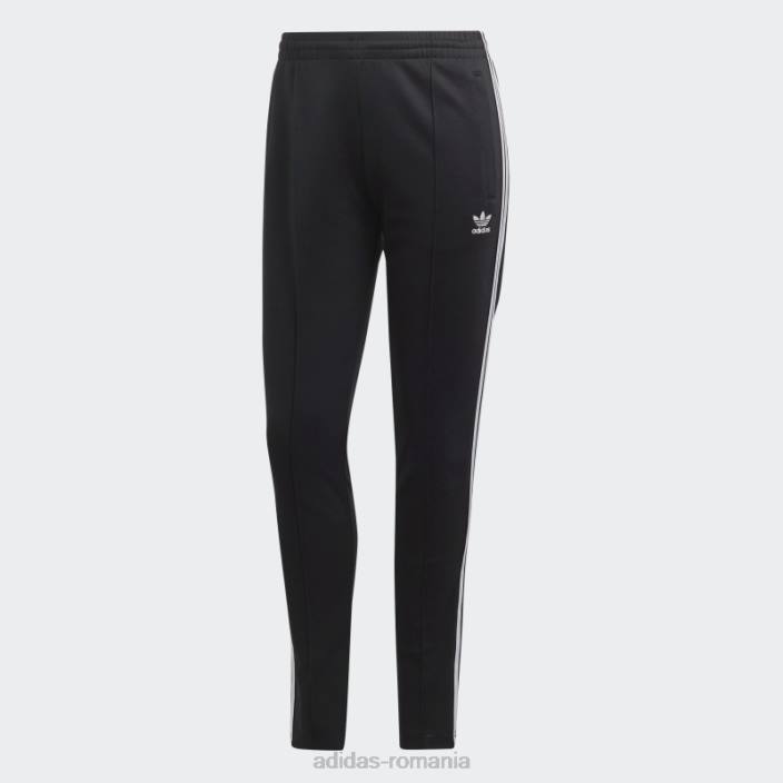 Adidas pantaloni de trening adicolor sst negru adidas femei negru 2JBN16440
