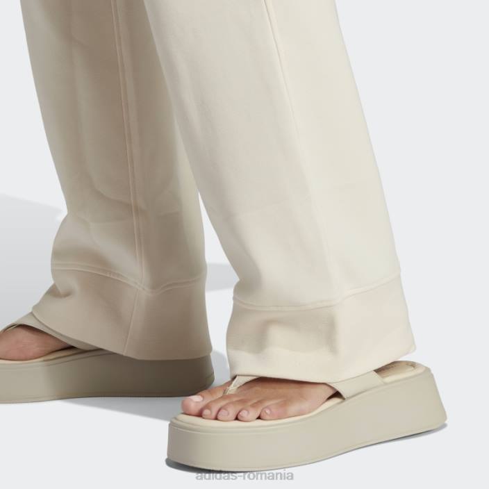 Adidas pantaloni de trening alb premium essentials adidas femei alb 2JBN16437