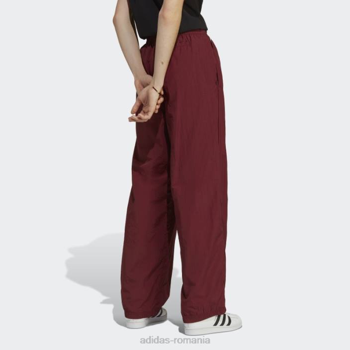 Adidas pantaloni de trening din nylon premium essentials roșii adidas femei roșu 2JBN16677