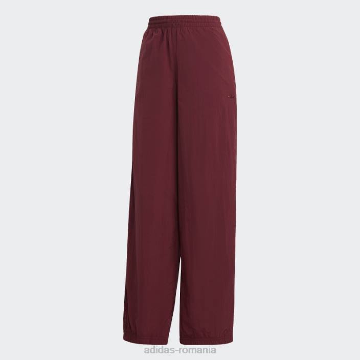 Adidas pantaloni de trening din nylon premium essentials roșii adidas femei roșu 2JBN16677