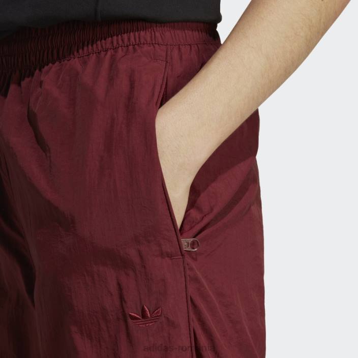 Adidas pantaloni de trening din nylon premium essentials roșii adidas femei roșu 2JBN16677