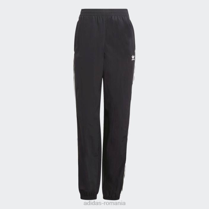 Adidas pantaloni de trening negru adicolor classics cu blocare adidas femei negru 2JBN16401