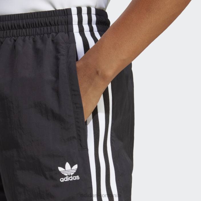 Adidas pantaloni de trening negru adicolor classics cu blocare adidas femei negru 2JBN16401