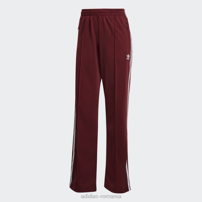 Adidas pantaloni de trening rosu adicolor classics firebird femei roșu 2JBN16432