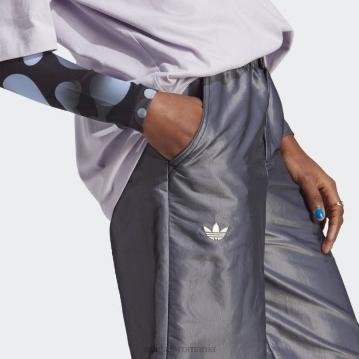 Adidas pantaloni lat de trening negru femei negru 2JBN17443