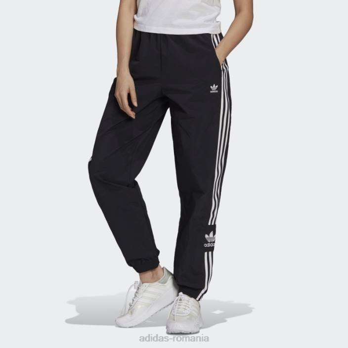 Adidas pantaloni negri adicolor classics cu blocare femei negru 2JBN2920