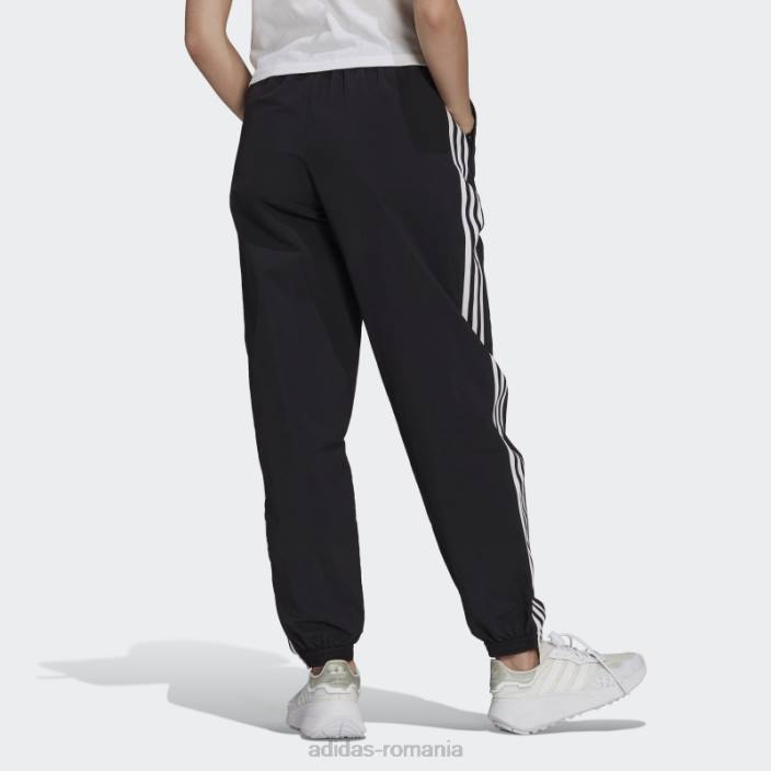 Adidas pantaloni negri adicolor classics cu blocare femei negru 2JBN2920